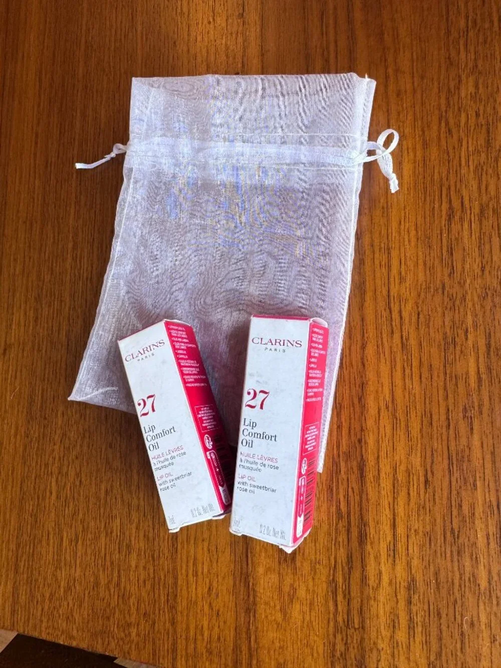 Clarins **new never